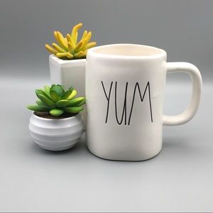 Large Rae Dunn “Yum” mug. Pre 2018